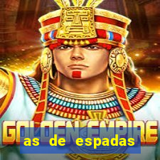 as de espadas tarot amor